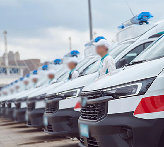 龙川县服务车队展示